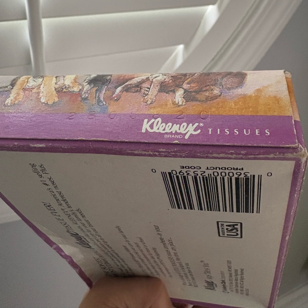 Vintage tissue Kleenex travel size box - Picture 4 of 6